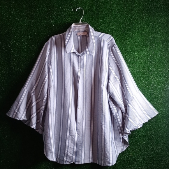 Philosophy striped blouse - Picture 1 of 5